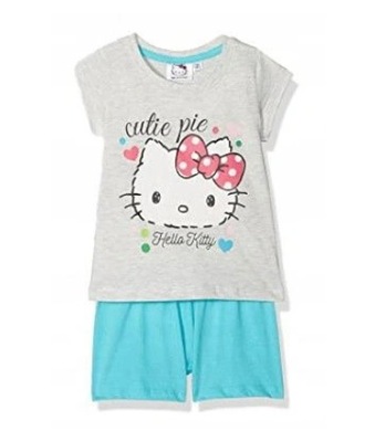 Piżama letnia HELLO KITTY 92 cm 18-24 m-ce