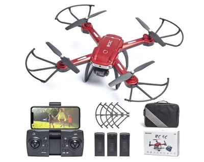 Profesjonalny dron z kamerą BAICHUN BC5C czerwony