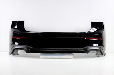 Vw golf viii бампер задняя 5h6807421d чёрный lc9x фото №1