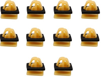 Aveo kalos lanos kona sonata кліпси накладки порога зовнішнє комплект 10sz фото №1