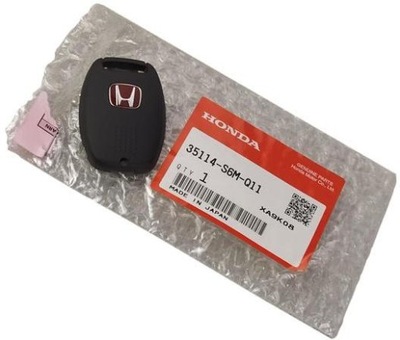 Оригінальний номер honda корпус ключа червоні h fit 2007 - фото №1