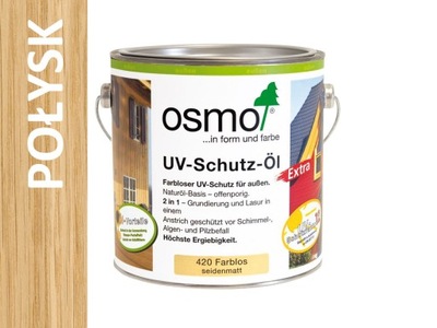 OSMO Olej Ochronny UV Bezbarwny POŁYSK 420 125ml