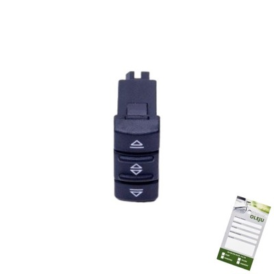 Перемикач вікон renault master ii 2001 2002 2003 2004 2005 2006 2007 2008 фото №1