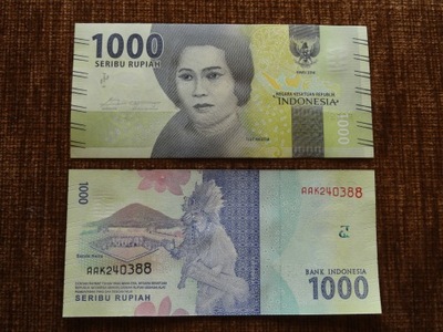 231.INDONEZJA 1000 RUPII UNC