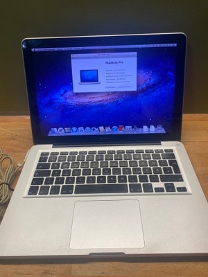 Laptop macbook pro 13,3 " Intel Core i5 4 GB / 500 GB srebrny