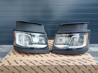 Лампа фара scania r s новый model full led фото №1