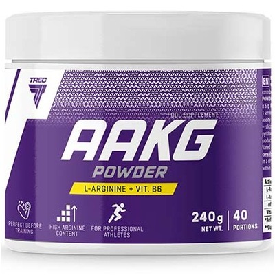 Trec AAKG POWDER ARGININA POMPA 240g PRE-WORKOUT Cytryna