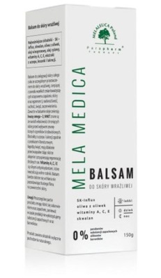 MELAMEDICA Balsam skóra wrażliwa - egzema, atopowe zapalenie skóry - 150g