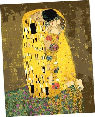 Malowanie po numerach - Pocałunek 2 Gustav Klimt
