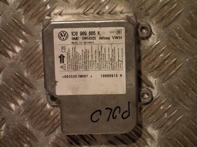Vw polo 6q0 датчик подушка безпеки фото №1