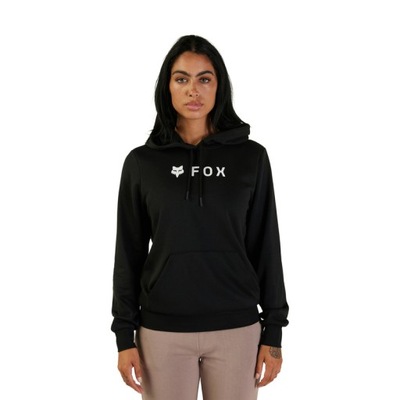 BLUZA CON KAPTUREM DAMSKA HOODIE FOX LADY ABSOLUTE BLACK L  