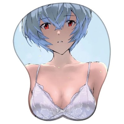 3D Podkładka pod mysz Ayanami Rei Asuka Langley si