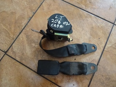 Peugeot 206 2.0b 03' cabrio pas безопасности левый задняя фото №1