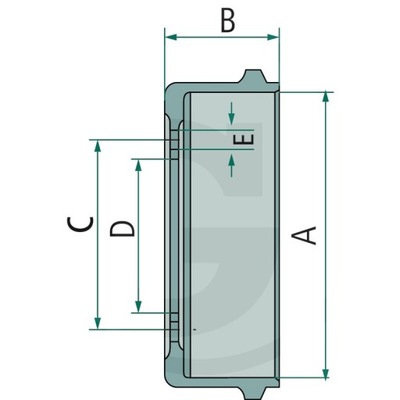 Bpw барабан тормозной фото №1
