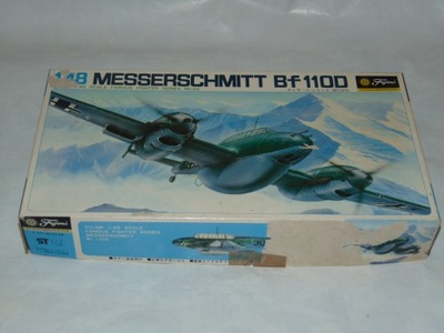 Fujimi - Bf- 110 D -plus gratis skala - 1/48