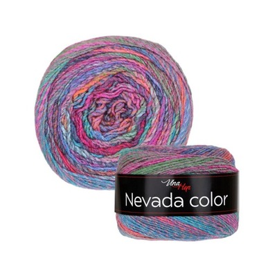 Włóczka Vlna-Hep Nevada color 6303 różowo-fioletowy