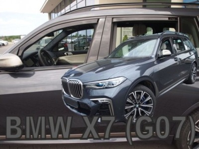 ВЕТРОВИКИ HEKO BMW X7 G07 5D OD 2018 PRZOD+TYL 4 SZT. фото