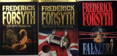 Frederick Forsyth x3 szt.