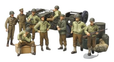 WWII U.S. Infantry at Rest 1:48 Tamiya 32552