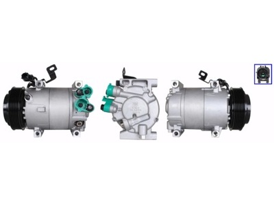 Компресор кондиціонера mitsubishi lancer viii 1.6 фото №1