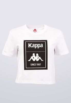 T-shirt krótki z nadrukiem Kappa XL