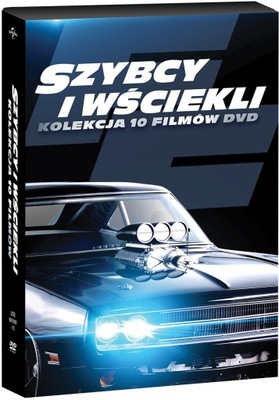 Rýchlo a zbesilo. Balíček 1-10, 10 DVD