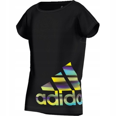 ADIDAS KOSZULKA YG W F LOGO TEE AB4059 R. 128