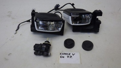 Лампа правая передняя led проектор моторчик защита renault espace v фото №1