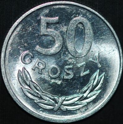 50 groszy 1982 - menniczy egzemplarz
