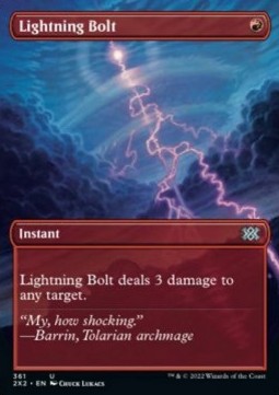 Karta Magic: Lightning Bolt FOIL