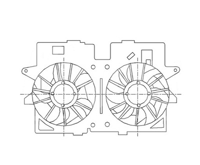 Вентилятор mazda tribute 01- yf1015025k фото №1
