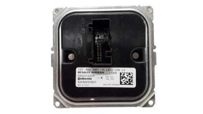 Nissan renault преобразователь модуль led 260551225r a2c90665801 фото №1