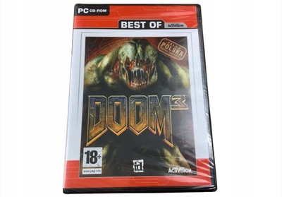 Doom 3 III nowa gra w folii PL PC