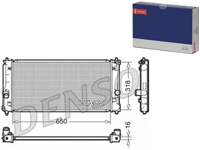 RADUADOR DEL MOTOR DE AGUA DENDRM50081 DENSO  