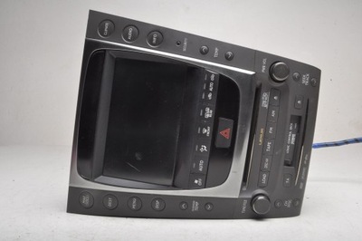 Lexus gs iii радио навигация 86111-30860 86120-30g20 фото №1