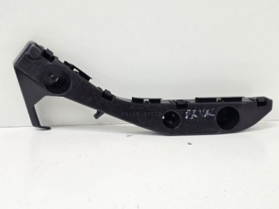 Toyota prius направляющая кронштейн бампера правый перед 5211647010 фото №1