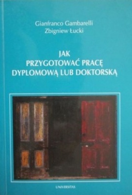 Jak przygotować pracę dyplomową lub