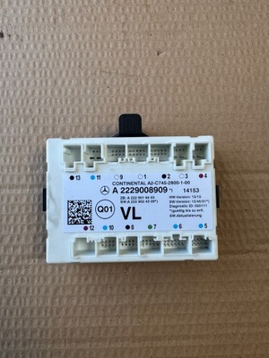 Mercedes s 222 модуль блок керування двері 2229008909 фото №1