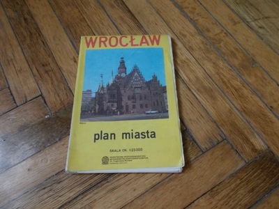 Wrocław stary plan miasta autobusy tramwaje