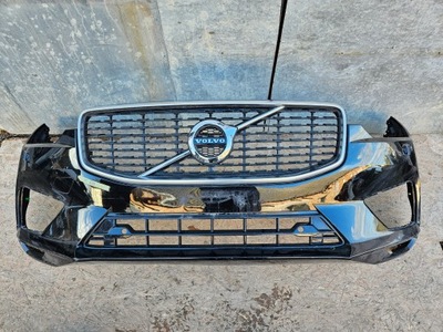 Volvo xc60 ii r-design бампер перед передній решітка радіатора фото №1