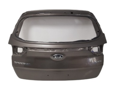 Kia sportage iv 15-21 кришка багажника задня задня + накладка коричнева w колір idealna фото №1