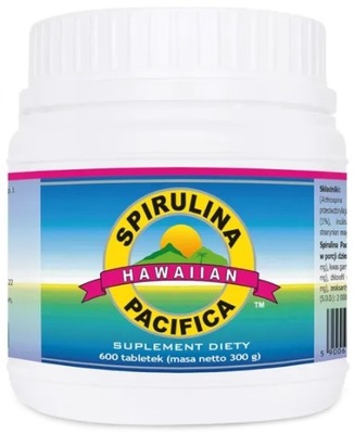 Kenay SPIRULINA HAWAJSKA Pacifica ALGI 600 tabl