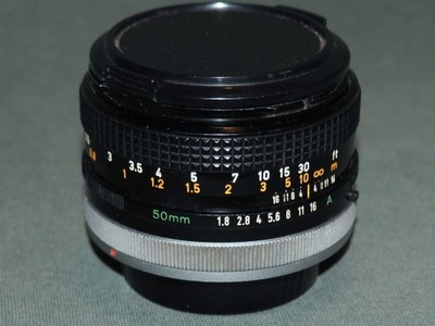 Obiektyw Canon FD 50mm f1.8 S.C.(v.II). Przeczytaj uważnie opis!!