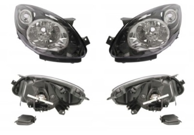 Фара лампа renault twingo 07-11 l+p фото №1