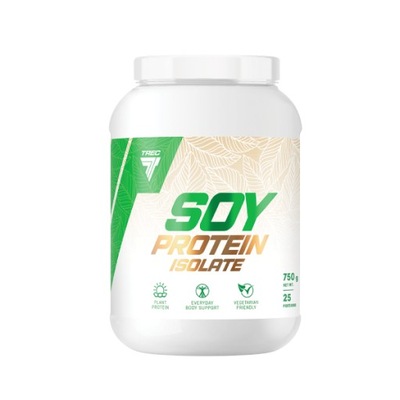 Trec Soy Protein Isolate 700g Białko wegańskie, Izolat Białka sojowego