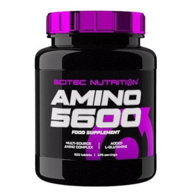 SCITEC AMINO 5600 500 TAB AMINOKWASY MOCNE SIŁA