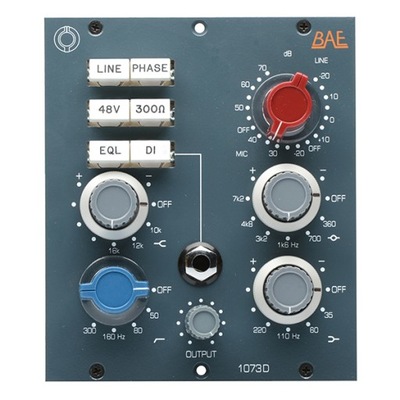 BAE 1073D - Preamp w formacie 500