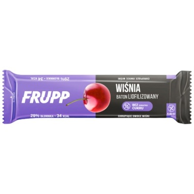 FRUPP baton wiśniowy liofilizowany bez dodatku cuk