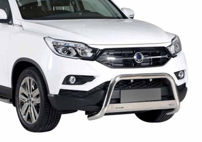 SSANGYONG MUSSO GRAND MUSSO 2018 > BULL BAR PARACHOQUE DIRECCIÓN ACERO ACERO INOXIDABLE  