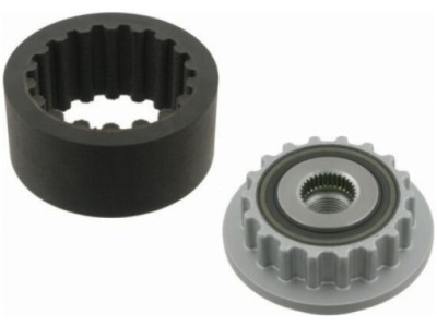 Сцепление генератора vw transporter t5 2.5 california t5 2.5 фото №1